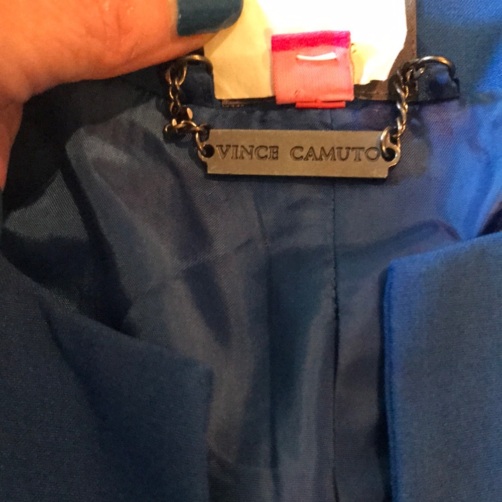 Ex Condition Women’s 8 P Vince Camuto Blue Blazer - Picture 7 of 7